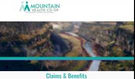 
							         Login for Claims and Benefits - Montana Health CO-OP								  
							    