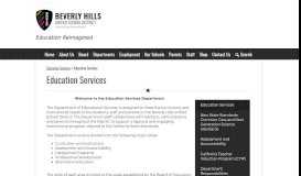 
							         Login for Parent Portal and Grades – Education Services – Beverly ...								  
							    
