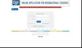 
							         Login - GBC International Application - George Brown College								  
							    