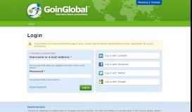 
							         Login | GoinGlobal								  
							    