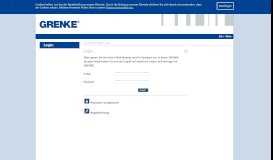 
							         Login :: GRENKE Kunden-Portal - GRENKE Customer Portal								  
							    