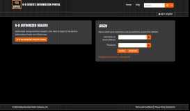 
							         Login | Harley-Davidson SIP - service information portal								  
							    
