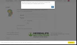 
							         Login: Herbalife Nutrition Independant Member - Flying Shakes								  
							    