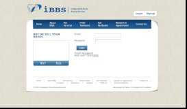 
							         Login - iBBs | Independent Book Buying Services								  
							    