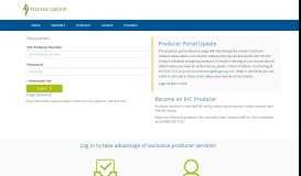 
							         Login - IHC Group Producer Portal								  
							    