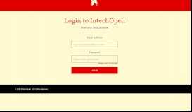 
							         Login | InTech - IntechOpen								  
							    