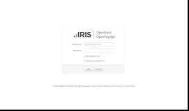
							         Login - IRIS OpenPayslips								  
							    