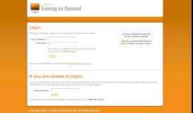 
							         Login - JJ Keller® Training on Demand								  
							    