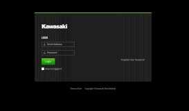 
							         Login - Kawasaki Dealers Portal								  
							    