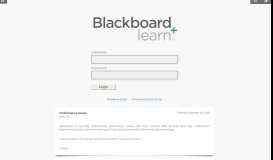 
							         Login - Keiser Blackboard Portal								  
							    