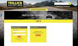 
							         Login - Land Rover Spare Parts and Accessories								  
							    