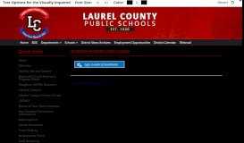 
							         Login - Laurel County Schools								  
							    