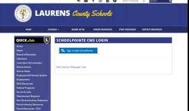 
							         Login - Laurens County Schools								  
							    