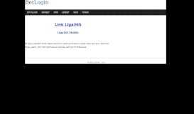 
							         Login Liga365 - Link Alternatif - BetLogin								  
							    
