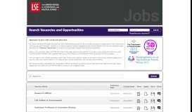
							         Login - LSE Jobs page								  
							    