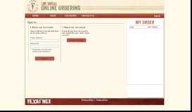
							         Login - Lupe Tortilla Online Ordering								  
							    