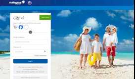 
							         Login - Malaysia Airlines								  
							    