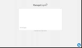 
							         Login - ManageEngine								  
							    