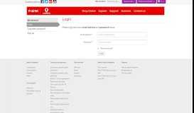 
							         Login | My account | Airtel-Vodafone								  
							    