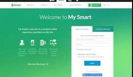 
							         Login - My Smart - Smart Communications, Inc.								  
							    