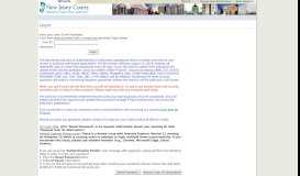 Nj Workers Compensation Courts Online Login Page