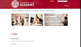 
							         Login - Norwich Free Academy								  
							    