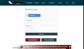 
							         Login Now - aboriginal work portal								  
							    