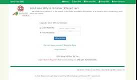 
							         Login Now to Send Free SMS to Pakistan and Receive SMS ...								  
							    