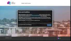 
							         Login - NSW LRS Online portal - NSW Land Registry Services								  
							    