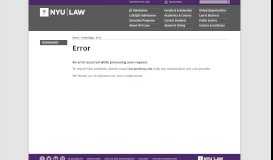 
							         Login - NYU Law								  
							    