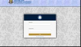 
							         Login - Obafemi Awolowo University, Center for Distance Learning								  
							    
