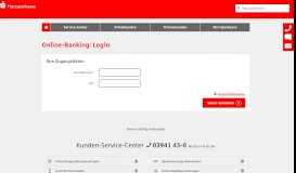 
							         Login Online-Banking - Harzsparkasse								  
							    