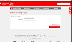 
							         Login Online-Banking - Kreissparkasse Limburg								  
							    