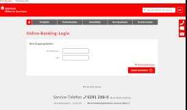 
							         Login Online-Banking - Sparkasse Meschede								  
							    