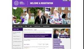 
							         Login - Online Welcome | Leeds Beckett University								  
							    