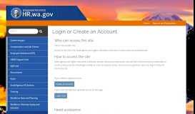 
							         Login or Create an Account | HR Portal								  
							    