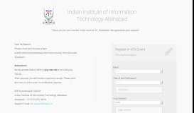 
							         Login or Signup to Application Portal - IIIT-Allahabad								  
							    