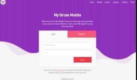 
							         Login - Orcon								  
							    