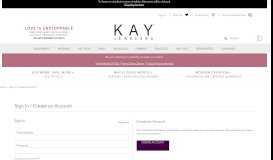 
							         Login Page | Kay - Kay Jewelers								  
							    