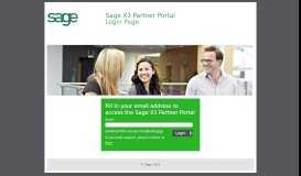 
							         Login Page | Sage X3								  
							    