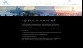 
							         Login page to customer portal - EBA Clearing								  
							    