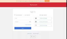 
							         Login - Parallels My Account								  
							    