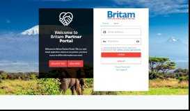 
							         Login - Partner Connect - Britam								  
							    