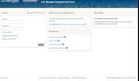 
							         Login - PaymentNet - JP Morgan								  
							    