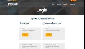 
							         Login - Payright Workforce Solutions - Payright Payroll								  
							    