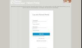 
							         Login Planned Parenthood of San Diego and Riverside - Patient Portal								  
							    