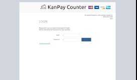 
							         Login - Point-of-Sale Payments								  
							    
