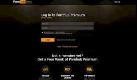 
							         Login - Pornhub Premium								  
							    