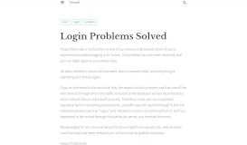 
							         Login Problems Solved – Triond								  
							    