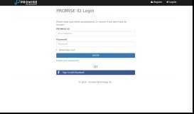 
							         Login - Promise Account Portal								  
							    